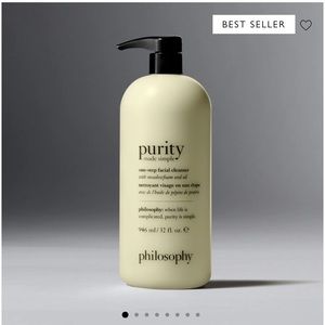 Purity by Philosophy. One-step facial cleanser. New. 32 fl.oz.